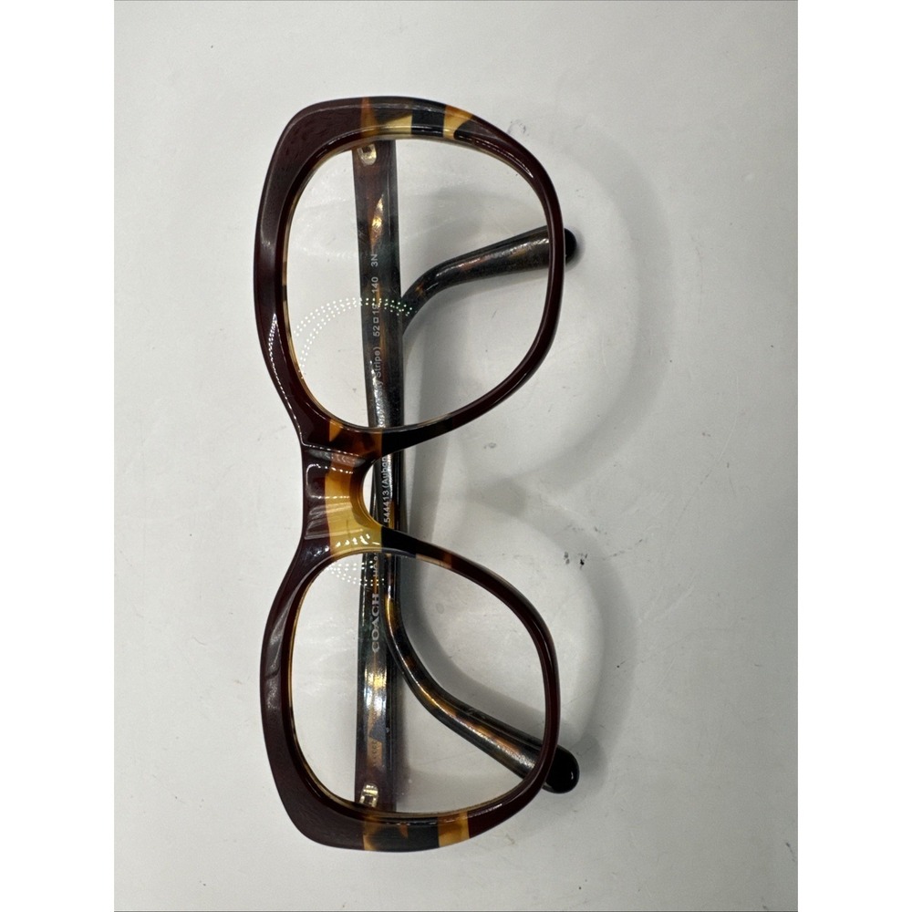 Coach HC 8204 L1631 Sunglass Frames Tortoise Shell Black Cat Eye Womens